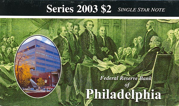 image for: Fr.1937C* 2003 $2  PMG Gem CU66 EPQ [C00005765] *Star* 