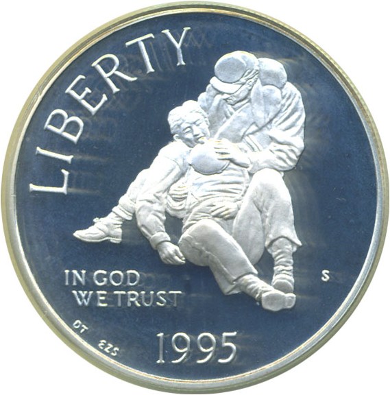 image for: 1995-S $1 Civil War PCGS Proof 69 DCameo