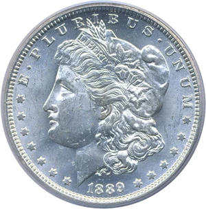image for: 1889-O $1 PCGS MS62