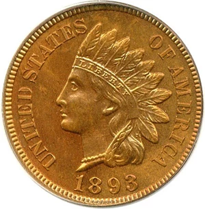 image for: 1893 1c PCGS Proof 65 RD *Eagle Eye Photo Seal*