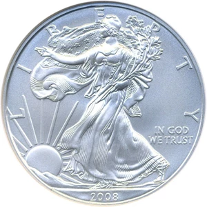 image for: 2008 $1 Silver Eagle NGC MS69 - Early Releases