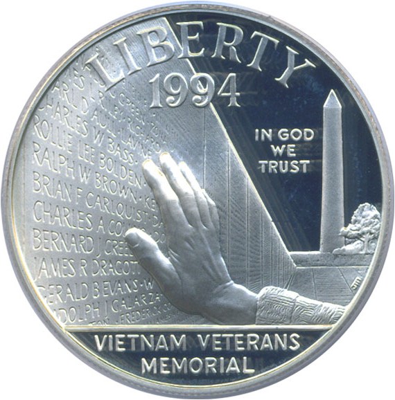 image for: 1994-P $1 Vietnam PCGS Proof 69 DCameo