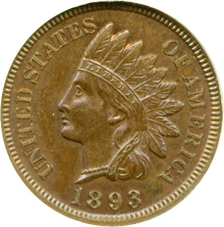 image for: 1893 1c DGS Proof 61 BN