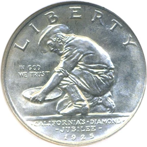 image for: 1925-S 50c California NGC MS65