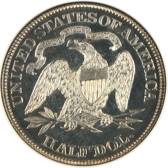 image for: 1885 50c  NGC Proof 65 Cameo