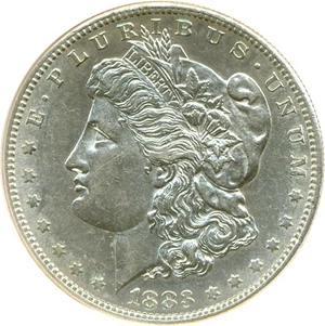 image for: 1883-S $1 NGC AU58