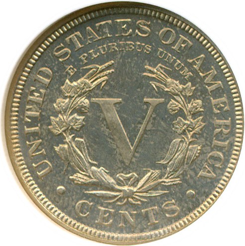 image for: 1898 5c  NGC Proof 64 Cameo