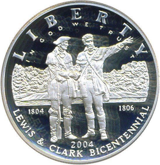 image for: 2004-P $1 Lewis & Clark PCGS Proof 69 DCameo