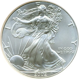 image for: 2002 $1 Silver Eagle NGC MS69