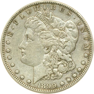 image for: 1899 $1 DGS XF40 (Cleaned)
