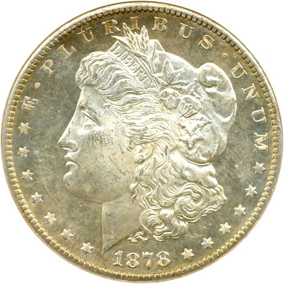 image for: 1878-S $1  ANACS MS64 DMPL