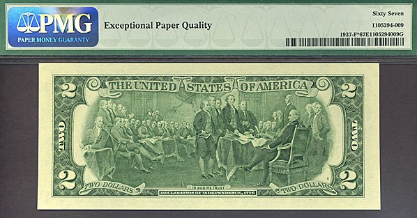 image for: Fr.1937F* 2003 $2  PMG Gem CU67 EPQ  [F00007267] *Star* 