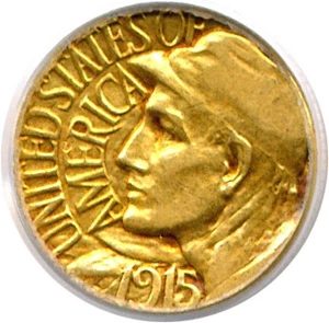 image for: 1915-S G$1 Panama-Pacific PCGS AU50