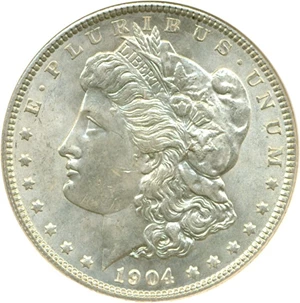 image for: 1904 $1 NGC MS64
