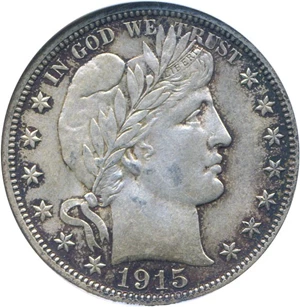 image for: 1915-D 50c NGC MS61