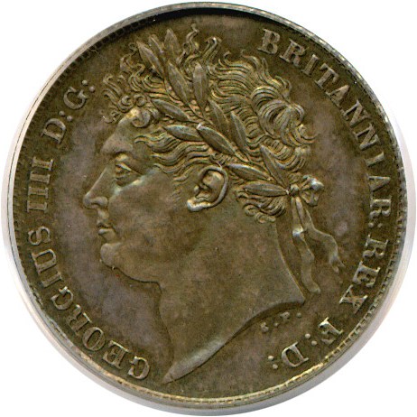 image for: Great Britain: 1824 6D  PCGS Proof 63