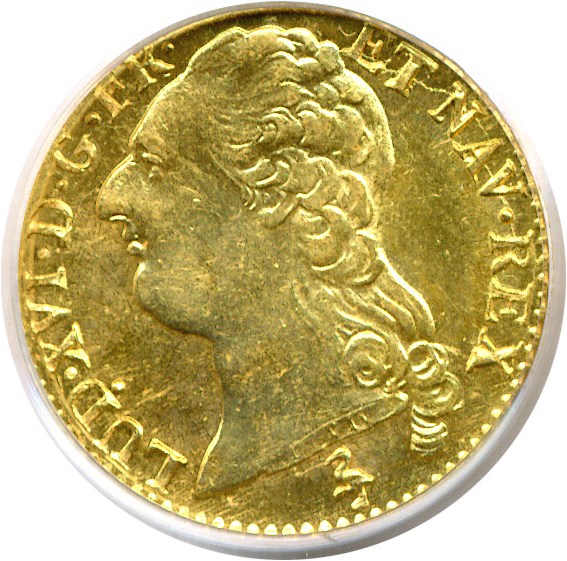 image for: France: 1786-A L.D'Or  PCGS MS61