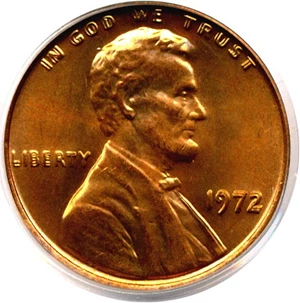 image for: 1972 1c Doubled Die PCGS MS66 RD