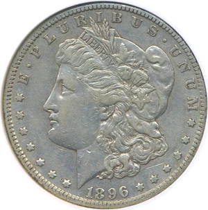 image for: 1896-S $1 NGC XF45