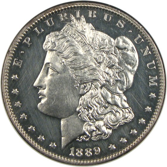 image for: 1889 $1  NGC Proof 62