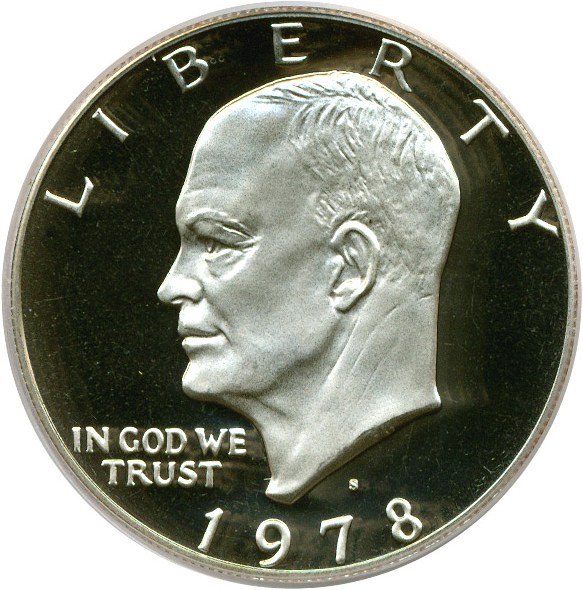 image for: 1978-S $1  PCGS Proof 69 DCameo