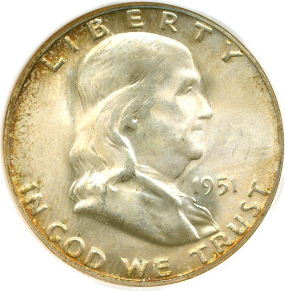 image for: 1951-S 50c  NGC MS65 