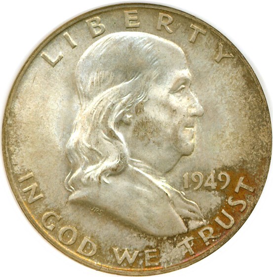 image for: 1949-D 50c  NGC MS64 