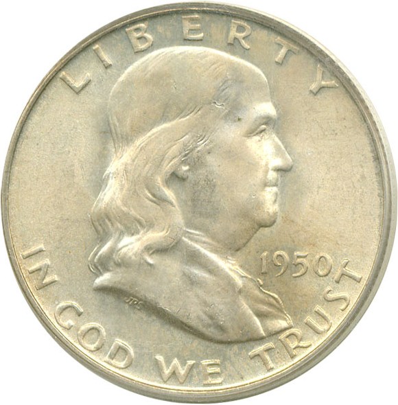 image for: 1950-D 50c  PCGS MS64 