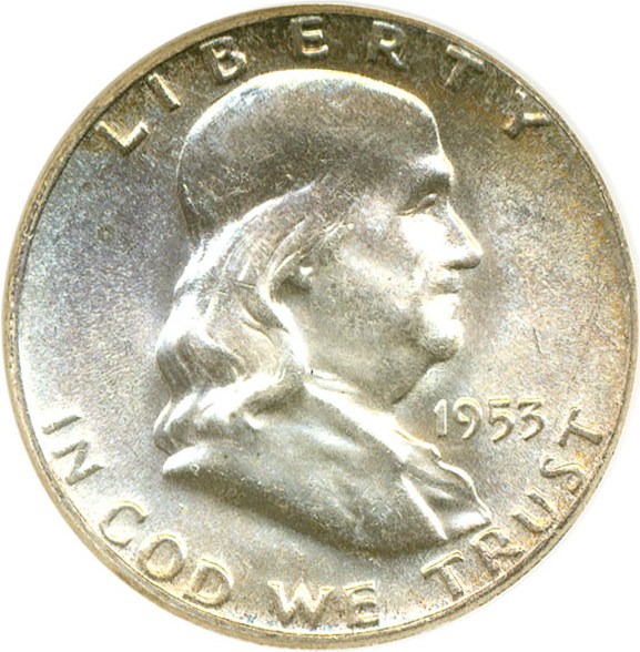 image for: 1953 50c  PCI MS63 