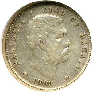 image for: 1883 10c Hawaii NGC XF45