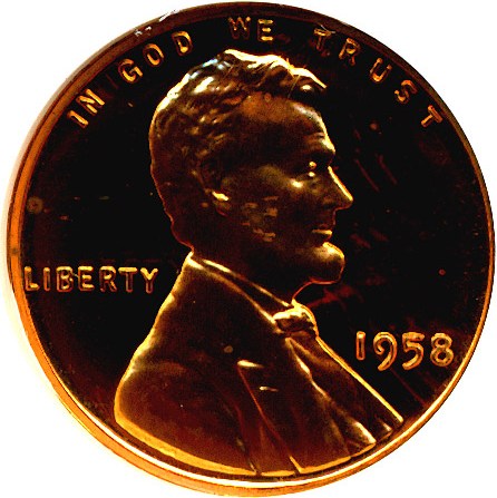 image for: 1958 1c  NGC Proof 67 RD Ultra Cameo
