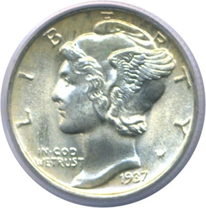 image for: 1937 10c PCGS MS67 FB