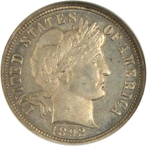 image for: 1892-O 10c NGC Specimen 64