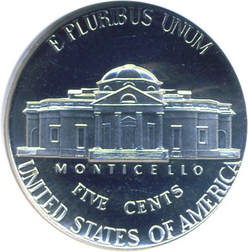 image for: 1971-S 5c  NGC Proof 67 UCameo