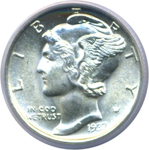 image for: 1937 10c PCGS MS66