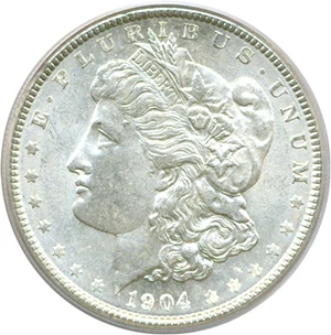 image for: 1904 $1 PCGS MS64