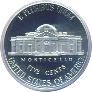 image for: 2006-S 5c Monticello PCGS Proof 69 DCameo