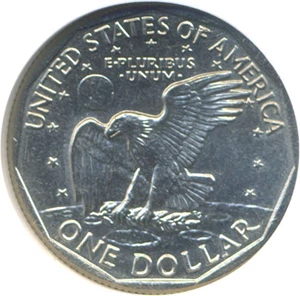 image for: 1981-P SBA$ NGC MS66