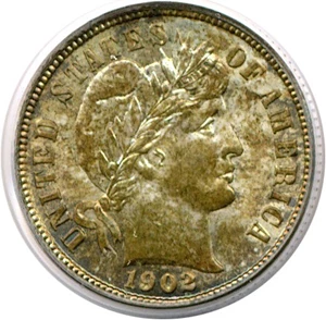image for: 1902 10c PCGS/CAC MS65