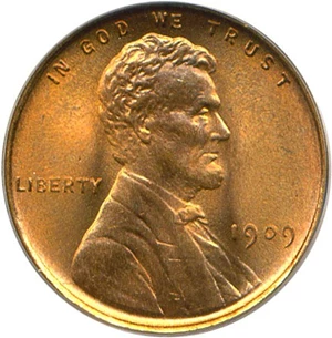image for: 1909 VDB 1c PCGS MS67 RD