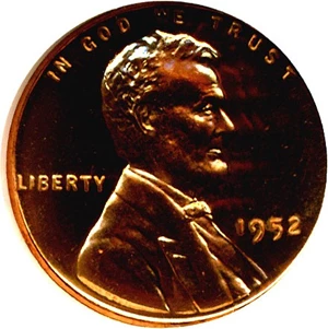 image for: 1952 1c NGC Proof 67 RD Cameo