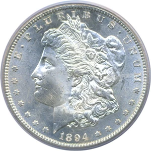 image for: 1894-S $1 PCGS MS65