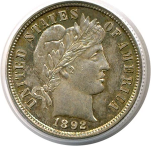 image for: 1892-S 10c PCGS MS64