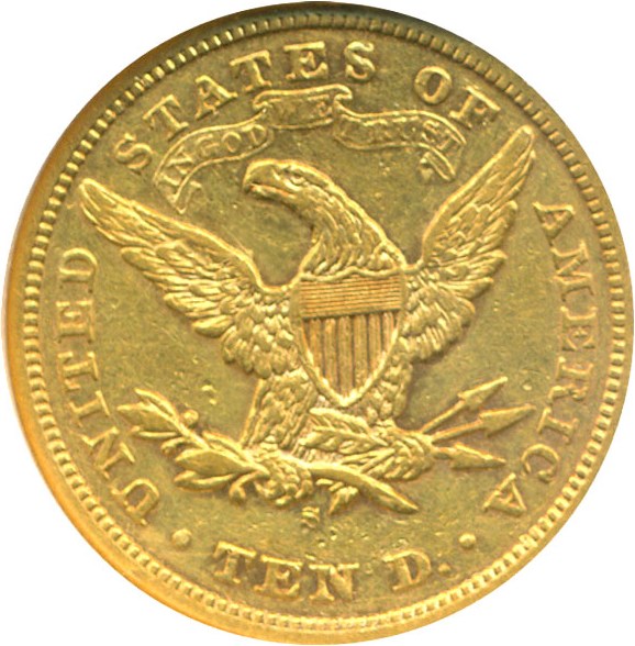 image for: 1878-S $10  NGC XF45