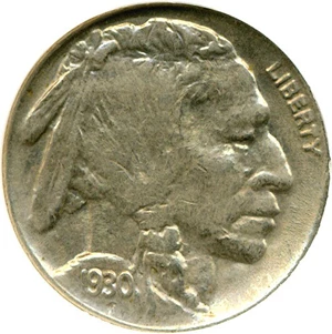 image for: 1930 5c DGS AU50 (Lightly Cleaned)
