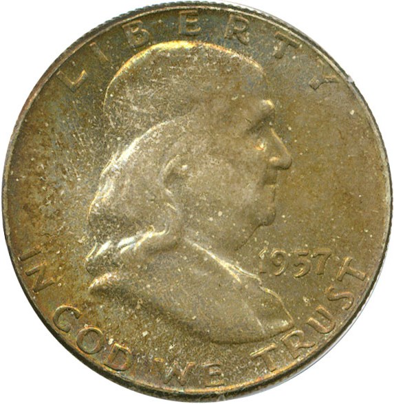 image for: 1957 50c  PCGS MS65 