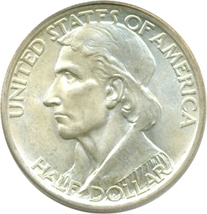 image for: 1936 50c Boone PCGS MS66
