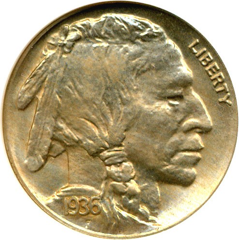 image for: 1936 5c Satin NGC/CAC Proof 66