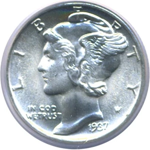 image for: 1937 10c PCGS MS67