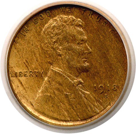 image for: 1918-S 1c  ICG AU55